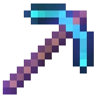 Logo del piccone di diamante